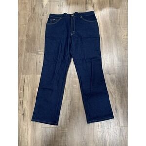 VTG NWT Riders Denim Jeans Men's 38x30 Regular‎ Fit Straight Leg Stretch Dark